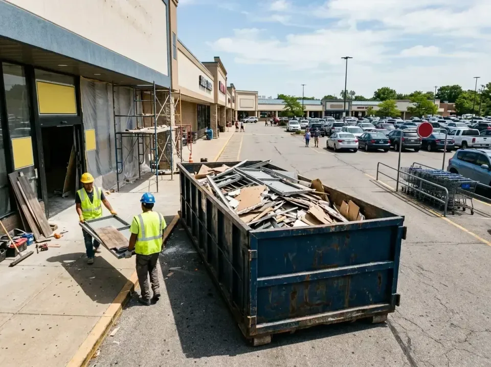 retail-store-renovation-debris-003 — frequently asked questions, Roll-off Dumpster Rentals in Melbourne, AR